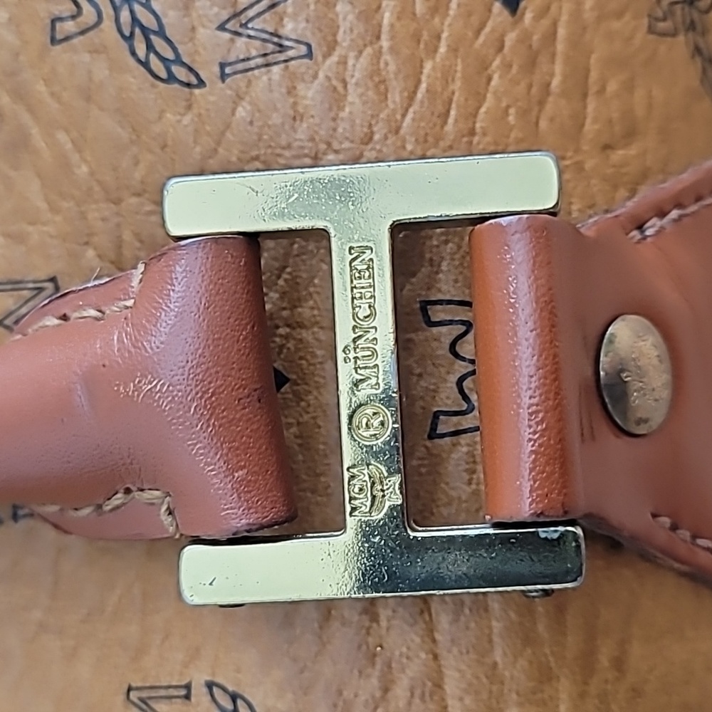 Vintage MCM Visetos Boston Bag - Picture 11 of 13